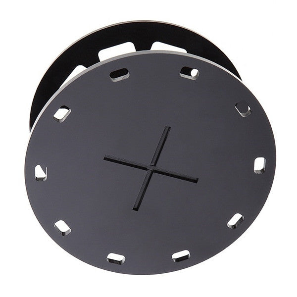 Round 10-Hole Makeup Brush Holder