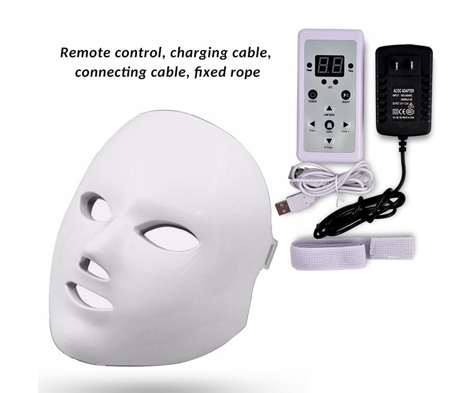 7-Color LED Facial Mask