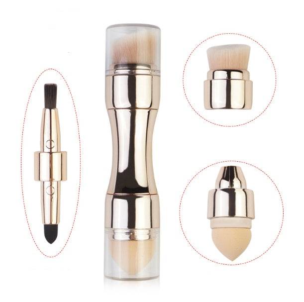 Four-in-One Multifunctional Makeup Brush