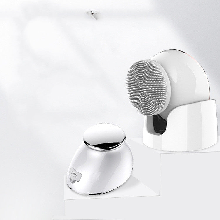 Electric Ultrasonic Face Washing Beauty Device