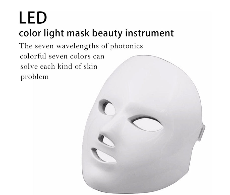 7-Color LED Facial Mask