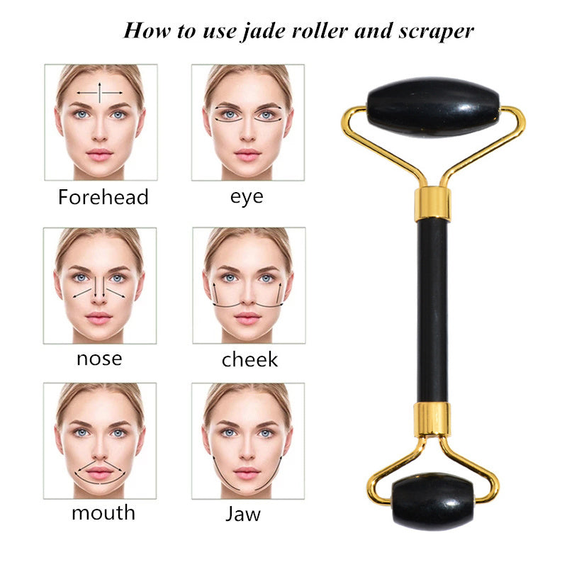 Jade Facial Massage Tool