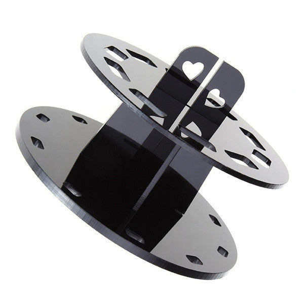 Round 10-Hole Makeup Brush Holder