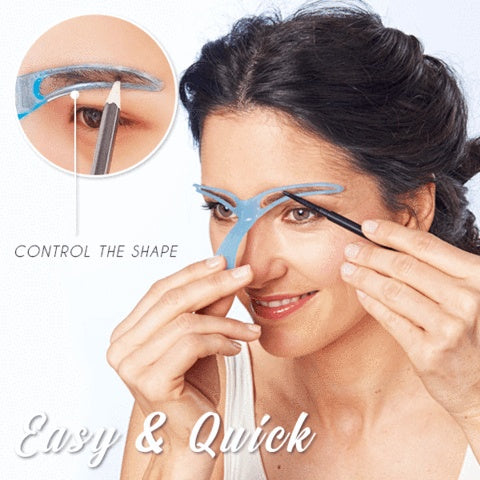 Eyebrow Shaping Stencil Tool
