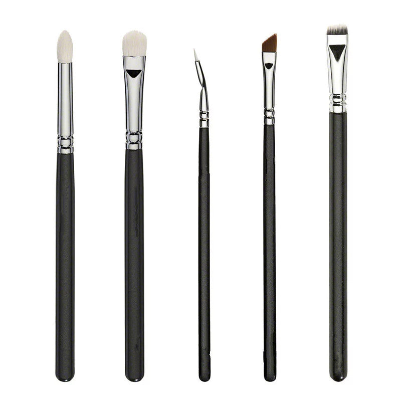 15-Piece Professional Black Makeup Brush Set