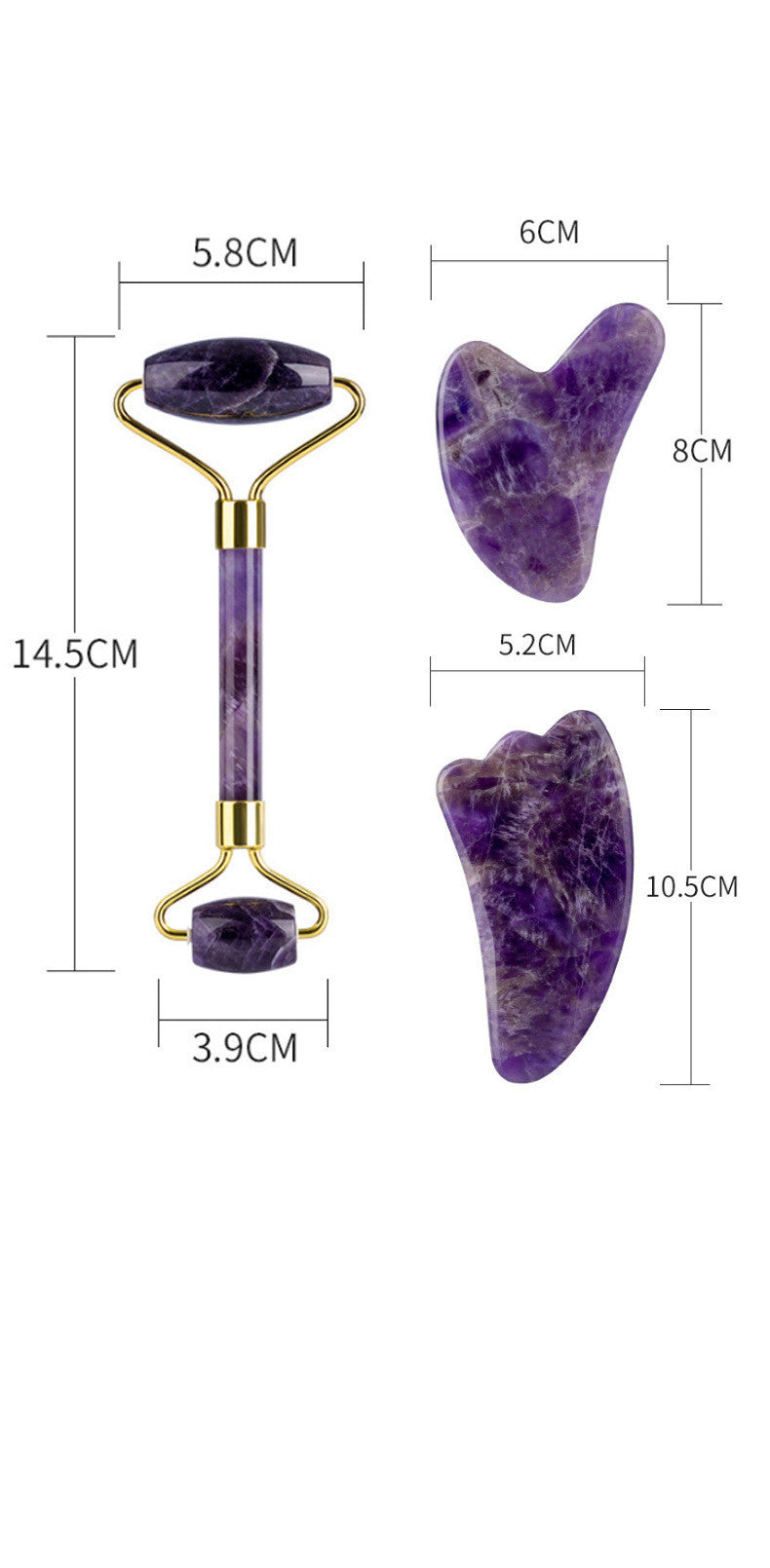 Amethyst Roller Set