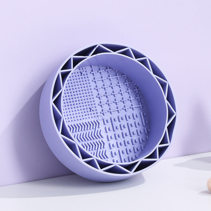 Portable Makeup Brush Cleaning Bowl