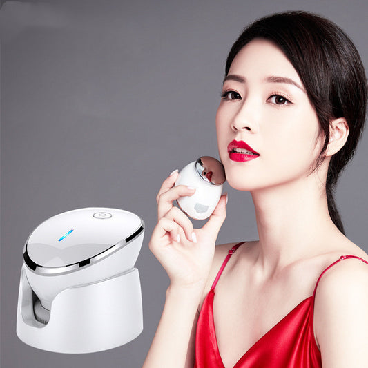 Electric Ultrasonic Face Washing Beauty Device