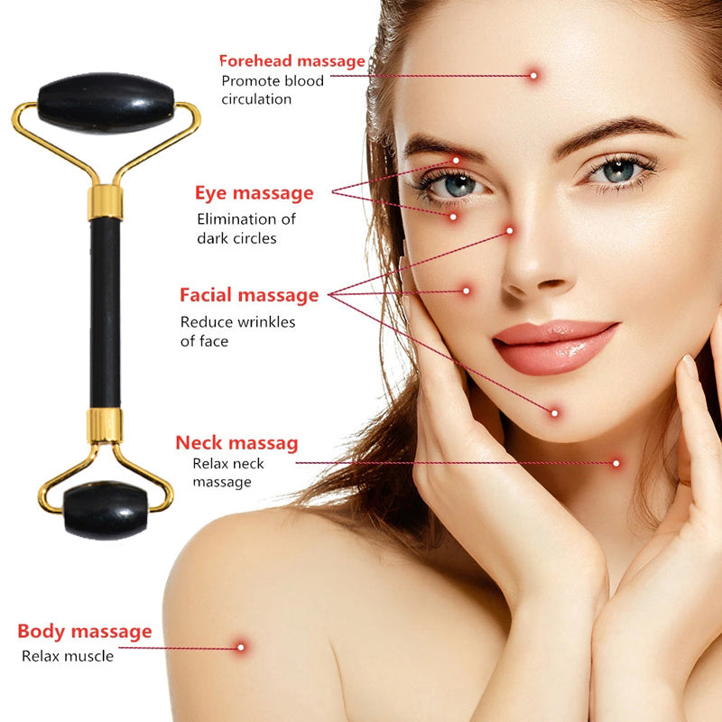 Jade Facial Massage Tool