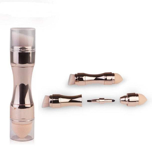Four-in-One Multifunctional Makeup Brush