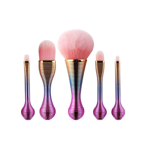 5-Piece Essential Makeup Brush Set