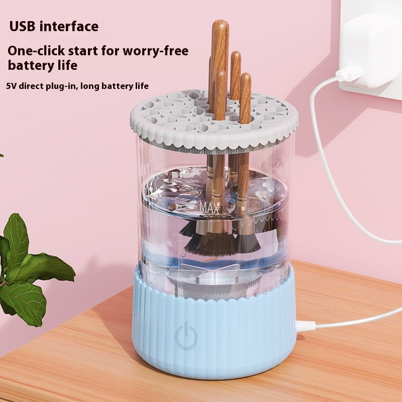 USB Plug-In Makeup Brush Cleanser